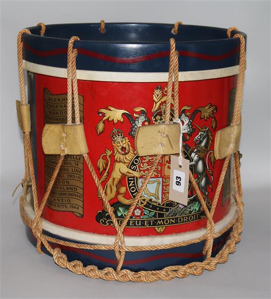 A military drum